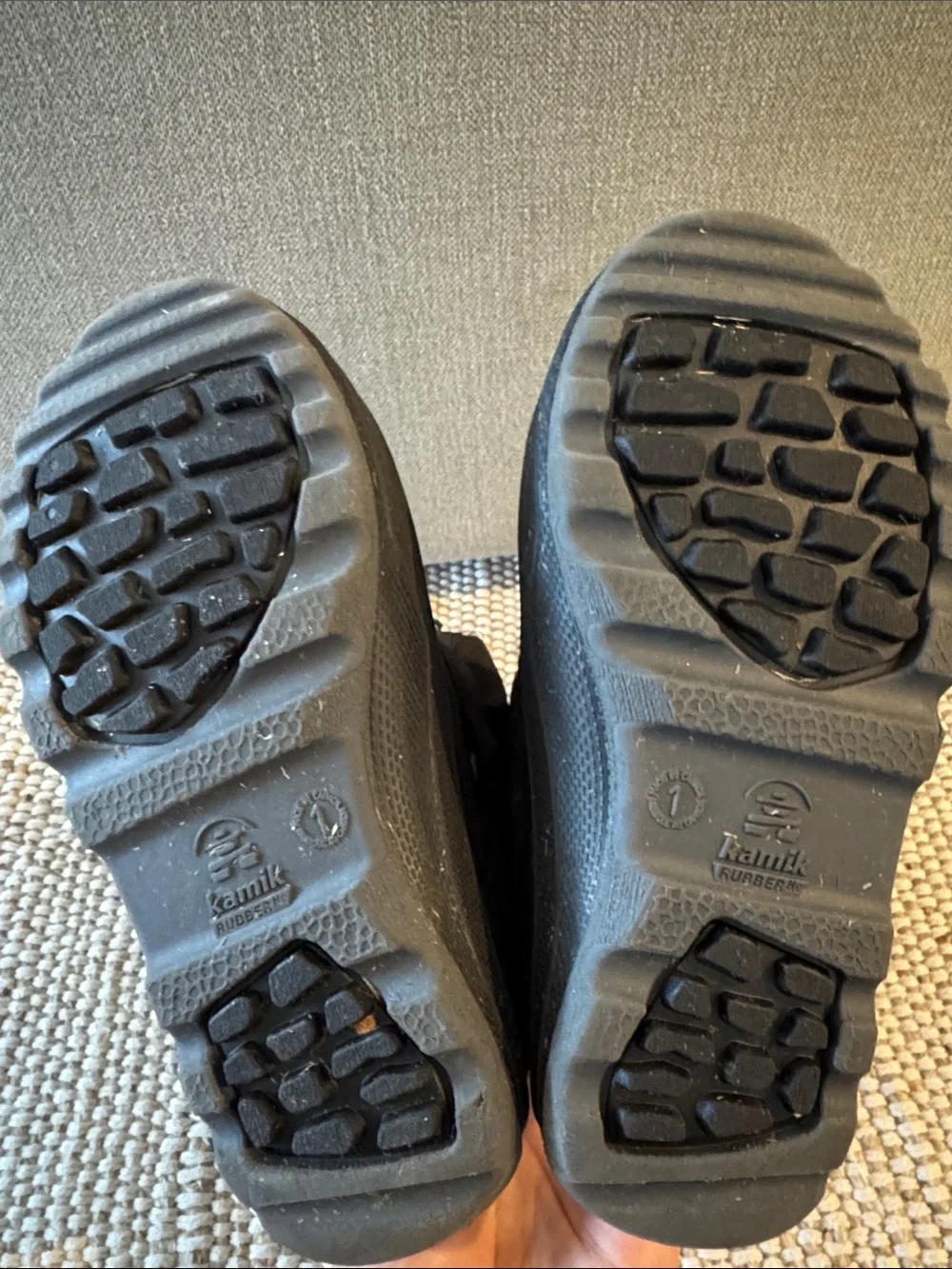 Black Kamik Waterproof Snowboot Size 1
